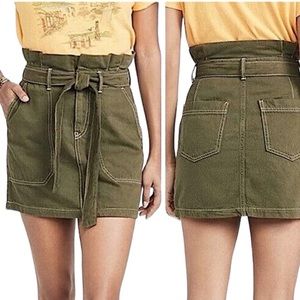 Free People High Rise Mini Skirt  Size 4